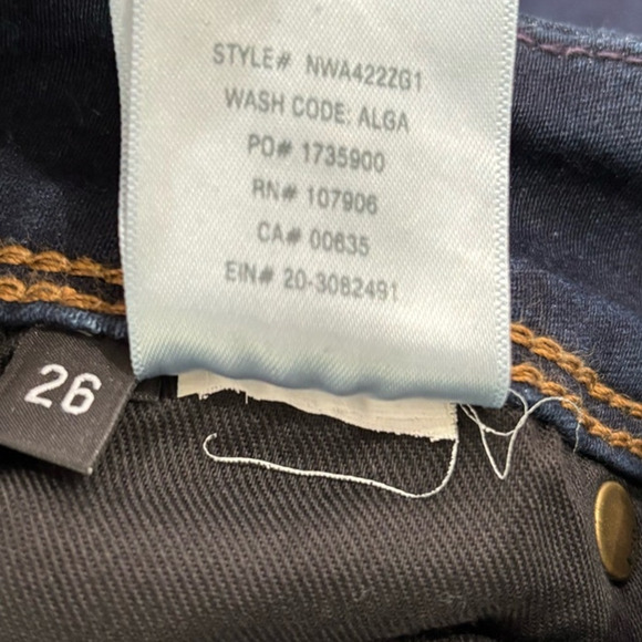 Hudson Jeans Collin Skinny Jeans Size 26 - Picture 11 of 11